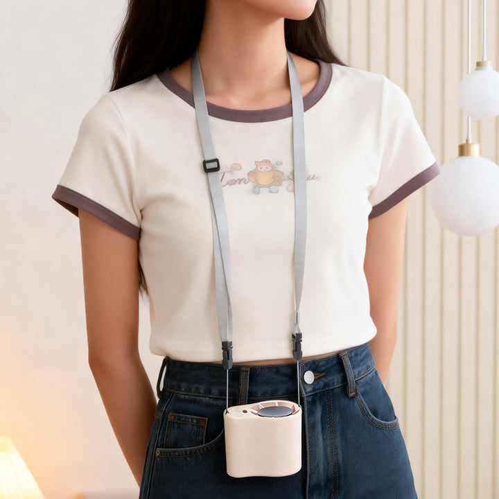 Women's Portable USB Mini Fan with Folding Clip Bowlift