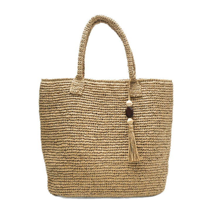 Braided natural material bag Bowlift