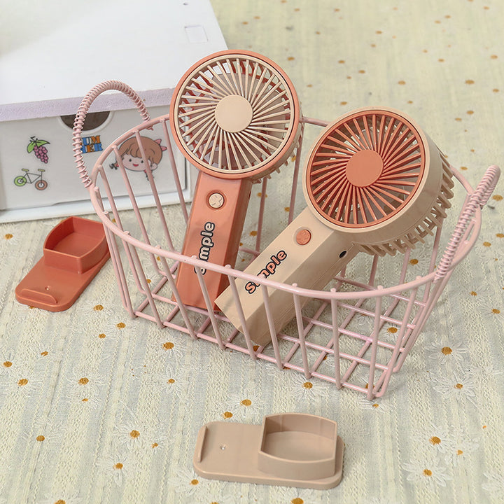 Women's Portable USB Fan with Elegant Design Bowlift