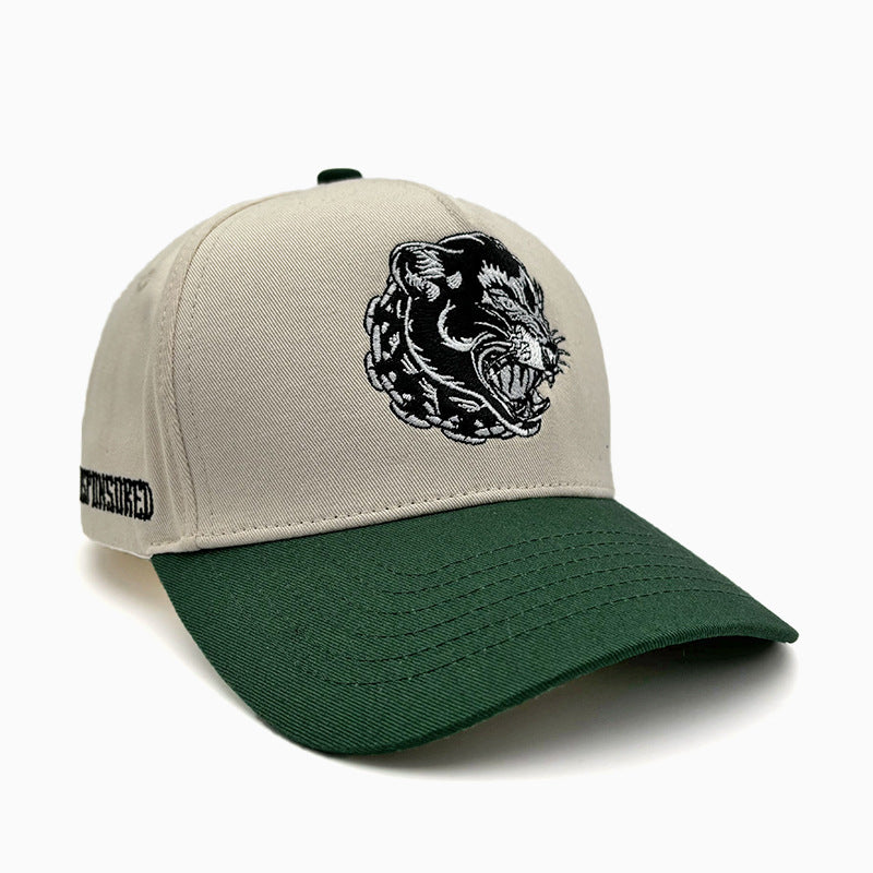 Women's Elegant Baseball Cap with High-Quality Embroidery Bowlift
