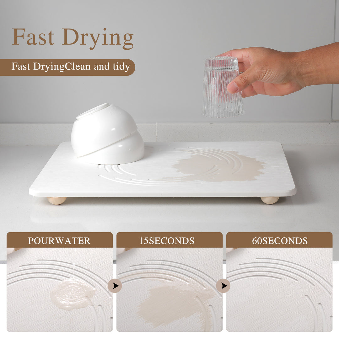 Multi-Functional Dish Drying Pad Bowlift