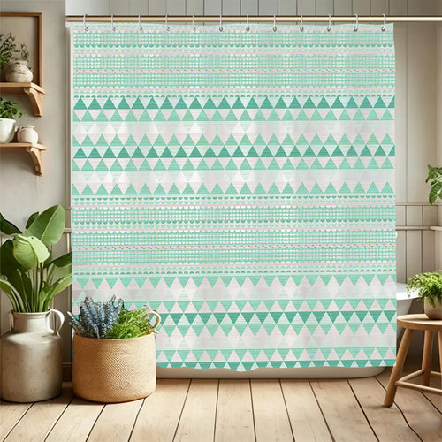 Decorative Shower Curtain Bowlift