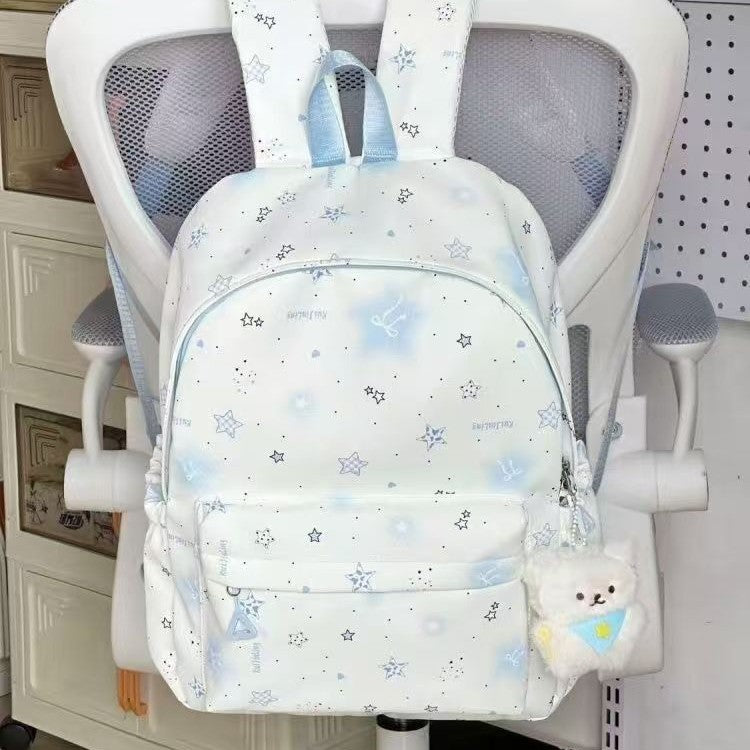 School backpack with playful star design and multiple compartments Bowlift