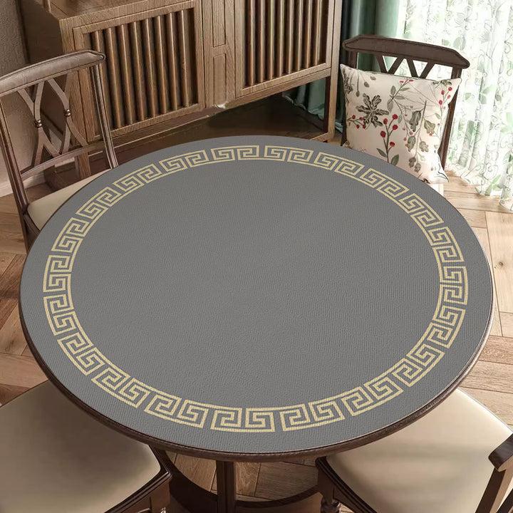 Geometric Patterned Table Cover Bowlift