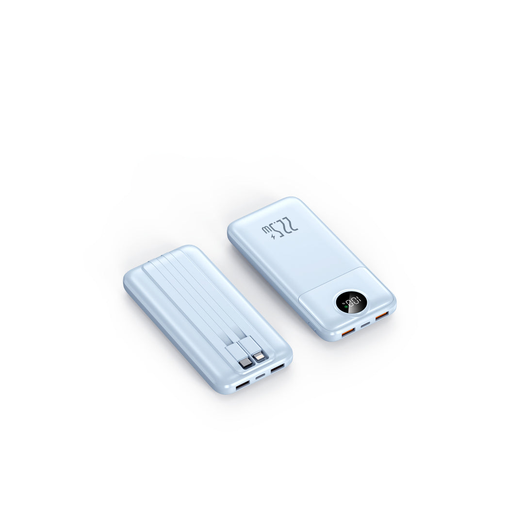 Portable power bank with USB-C and fast charging function Bowlift