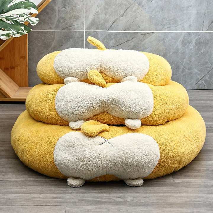 Cozy Plush Dog Bed
