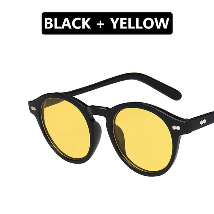 Women's fashionable round sunglasses Bowlift