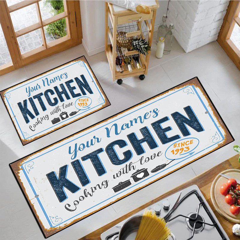 Fun Snack-Themed Kitchen Mat Bowlift