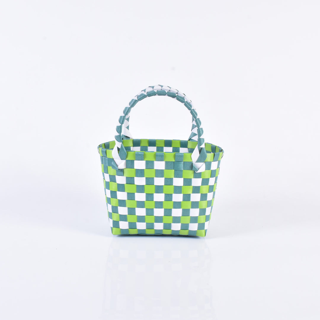 Stylish Woven Handbag Bowlift