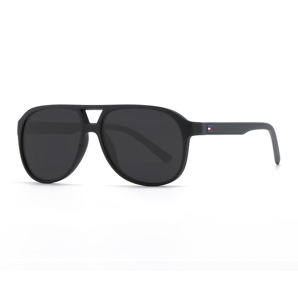 Men's Sleek Oversized Shield Sunglasses Bowlift