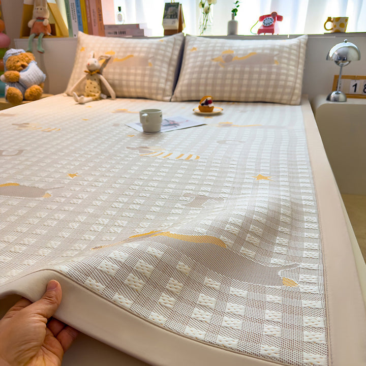 Playful Rainbow Mattress Protector