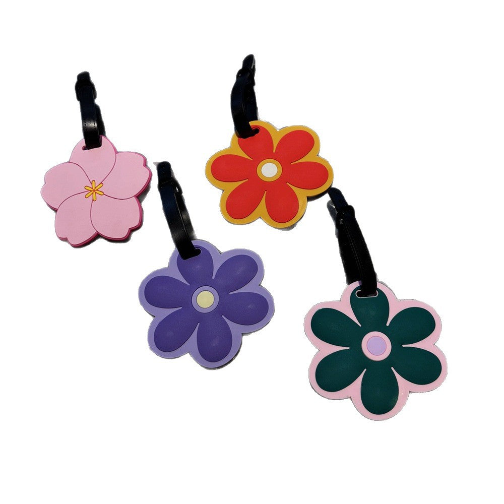 Floral Silicone Luggage Tag Bowlift