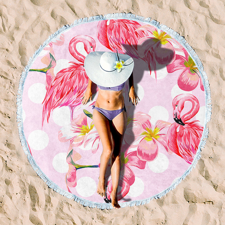 Rundstrand towel with unique sunset design Bowlift