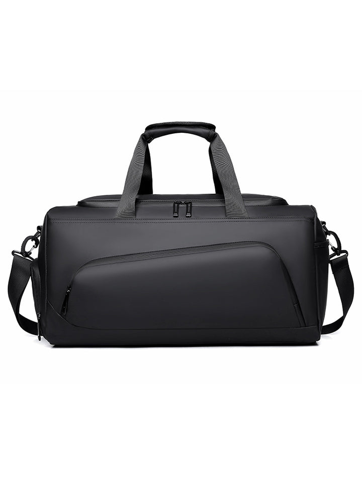 Sporty travel bag with extendable main compartment and multiple organizing pockets Bowlift