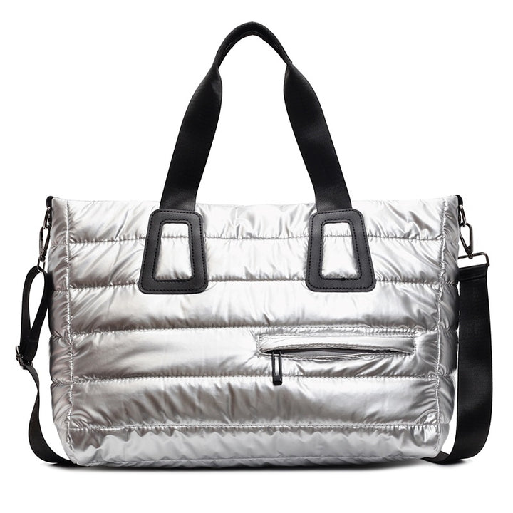 Insulated Puffer Travel Tote
