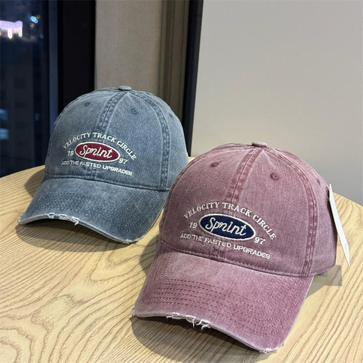 Men's Casual Vintage Embroidered Baseball Cap Bowlift