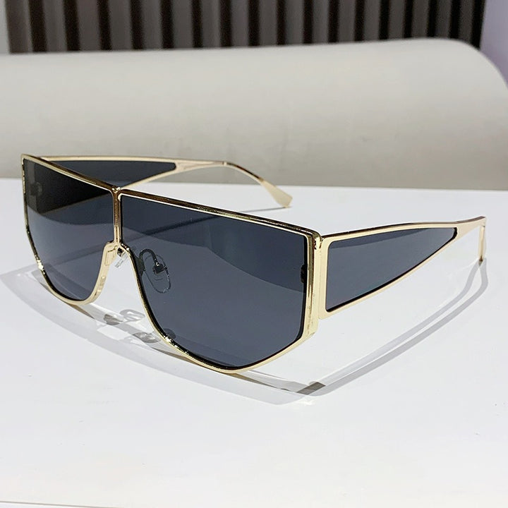 Men's Bold Statement Shield Sunglasses Bowlift
