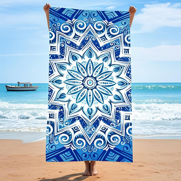 Artistic Beach Towel Bowlift