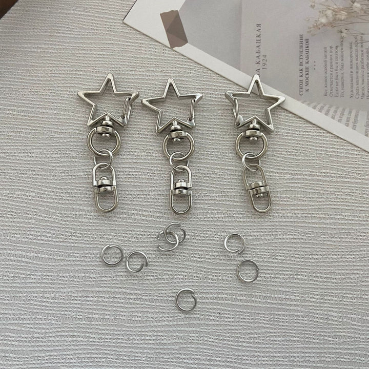 Star-Shaped Keychain Clip Bowlift
