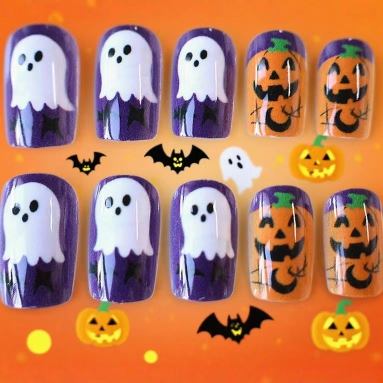 Creative Halloween Nail Tips Bowlift