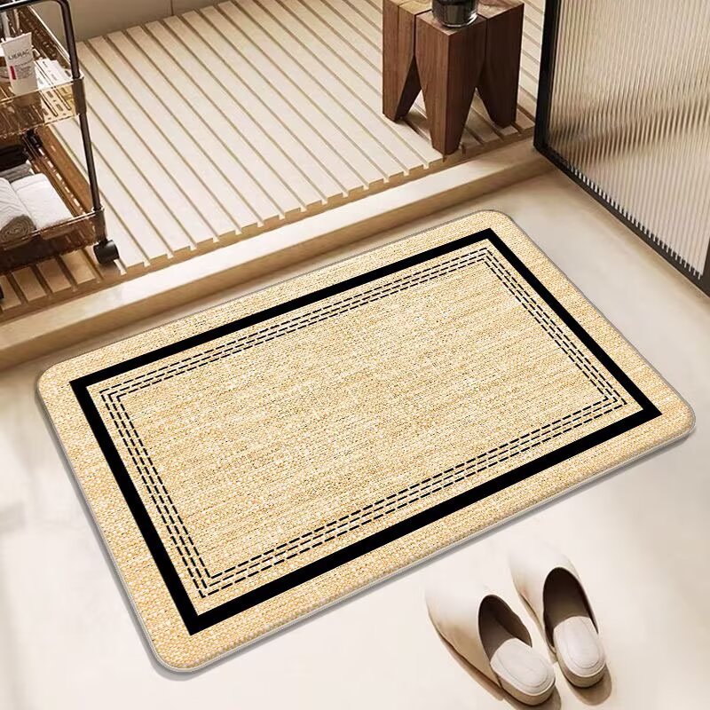 Butterfly-Inspired Decorative Bath Mat Bowlift
