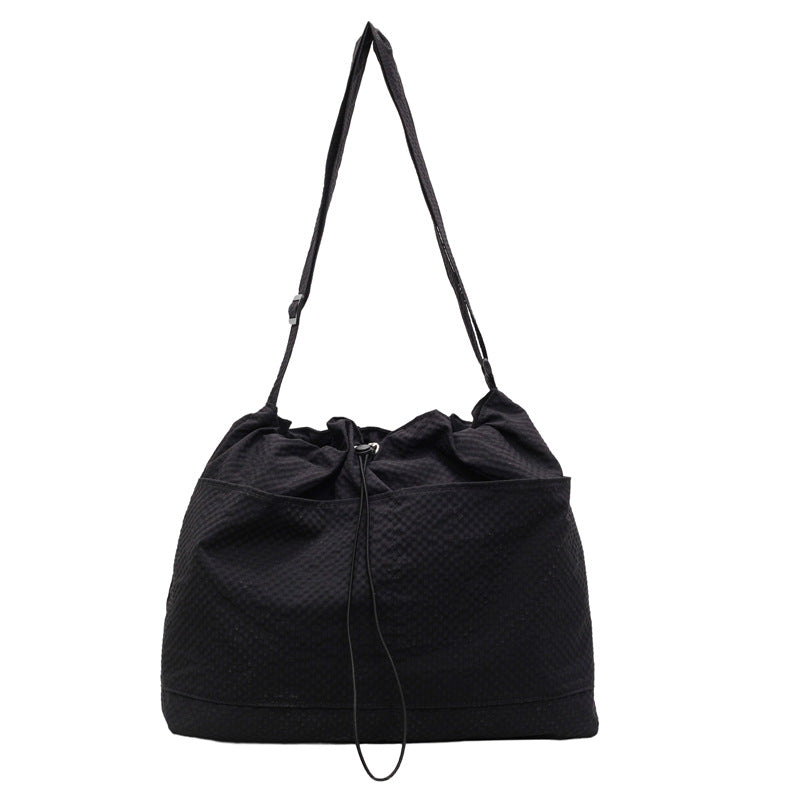 Lightweight Drawstring Weekend Tote Bowlift