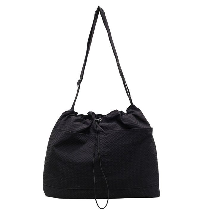 Lightweight Drawstring Weekend Tote Bowlift