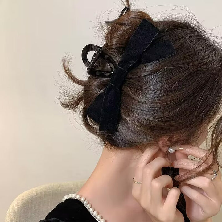 Elegant Double Bow Hair Clip Bowlift