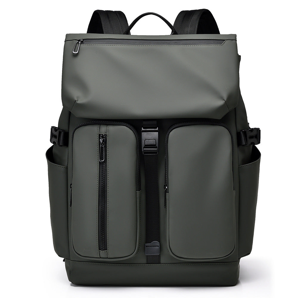 High-Capacity Waterproof Commuter Backpack Bowlift