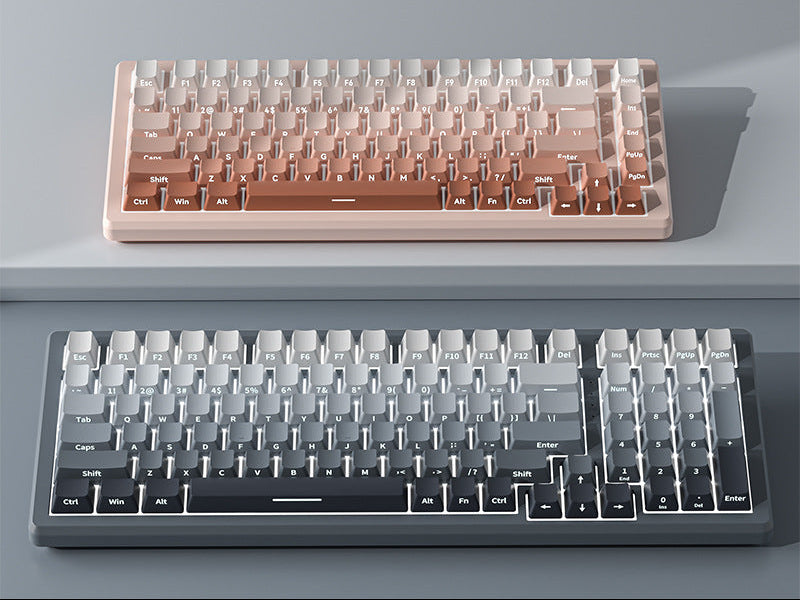 Gasket-Mounted RGB Mechanical Keyboard Bowlift