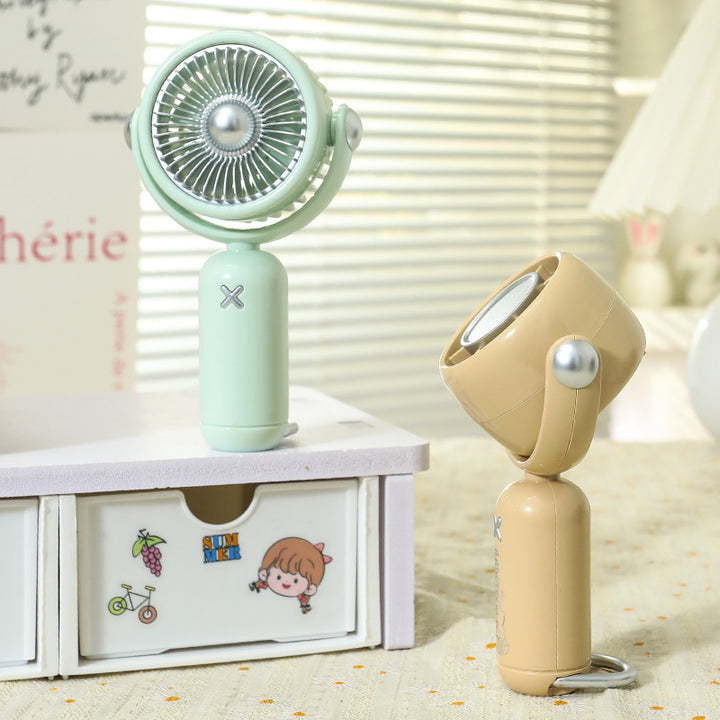 Portable handheld fan with cute design and USB charging function Bowlift
