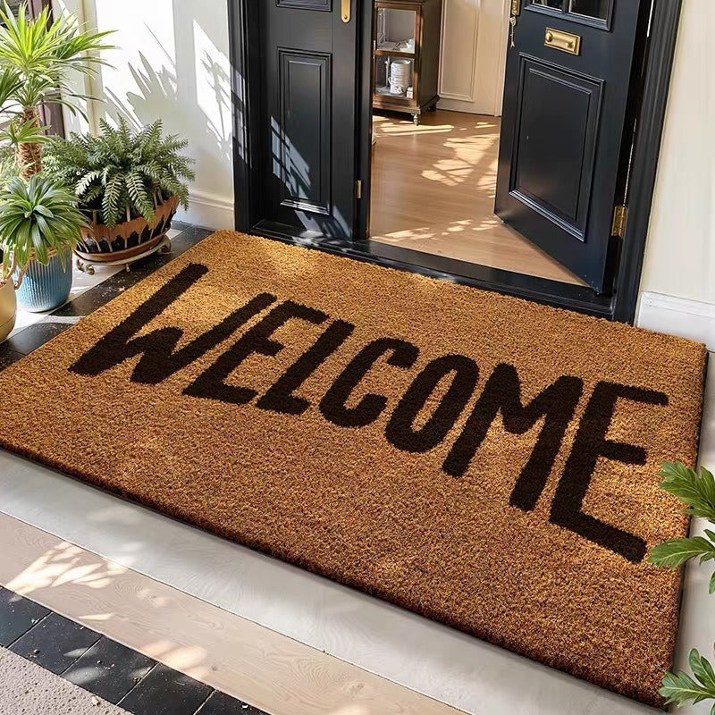 Natural Coir Welcome Mat Bowlift