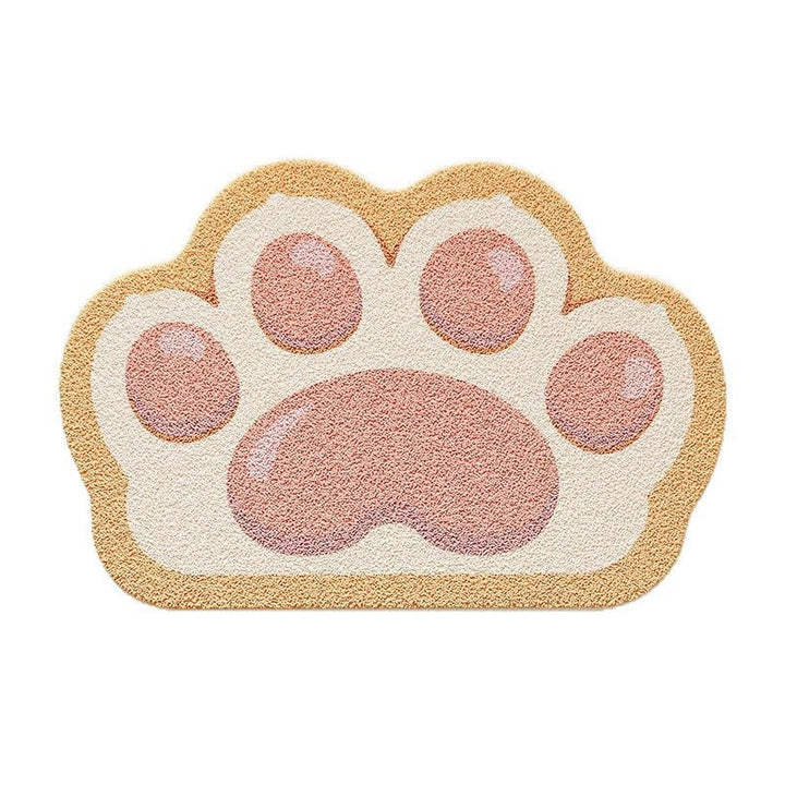 Cat Paw Shaped Floor Mat Bowlift