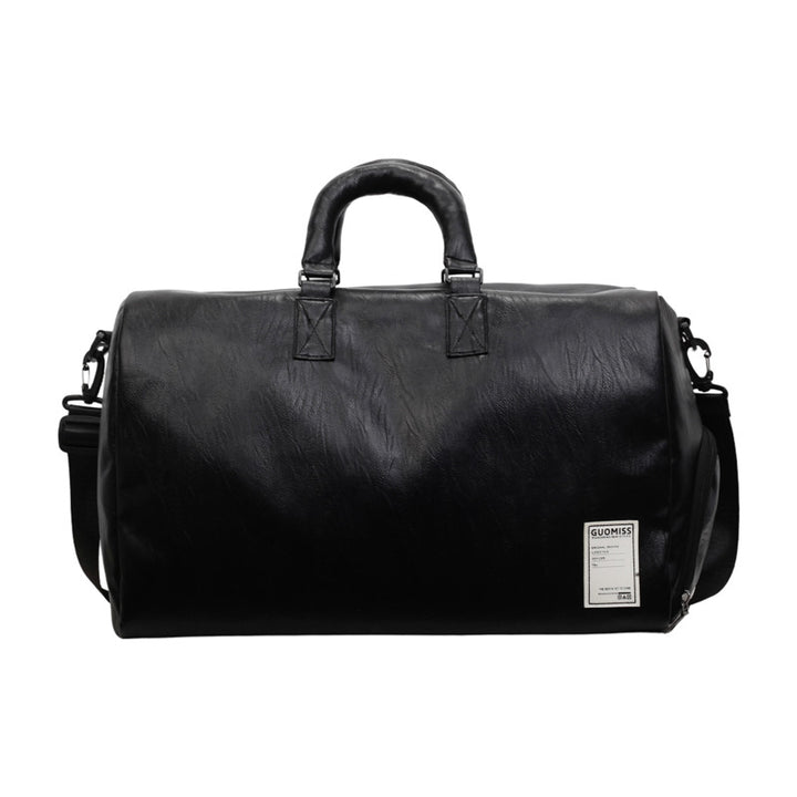 Premium Leather Travel Holdall Bowlift