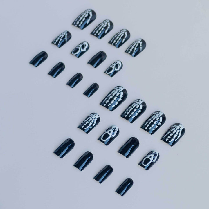 Artistic Skeleton Nail Art Set