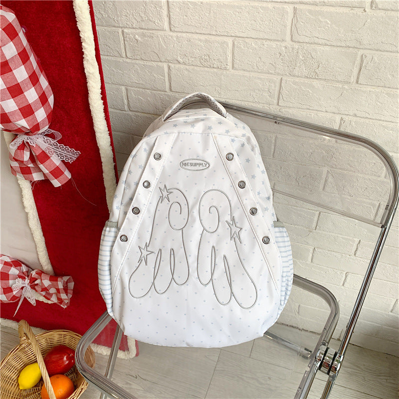 Adorable Polka Dot Design Backpack