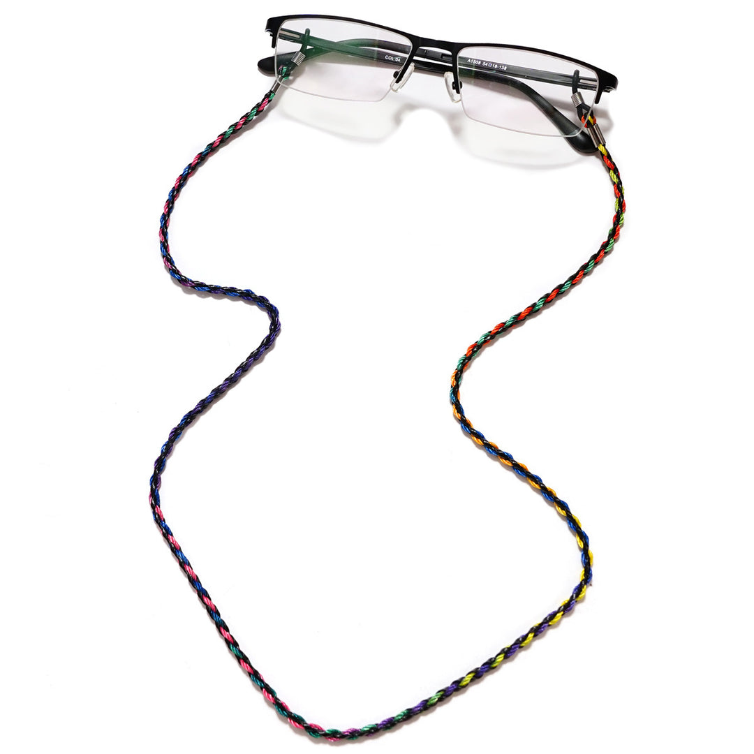 Colorful Braided Eyewear Chain Bowlift