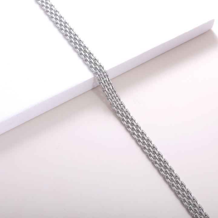 Luxe Interwoven Chain Necklace Bowlift