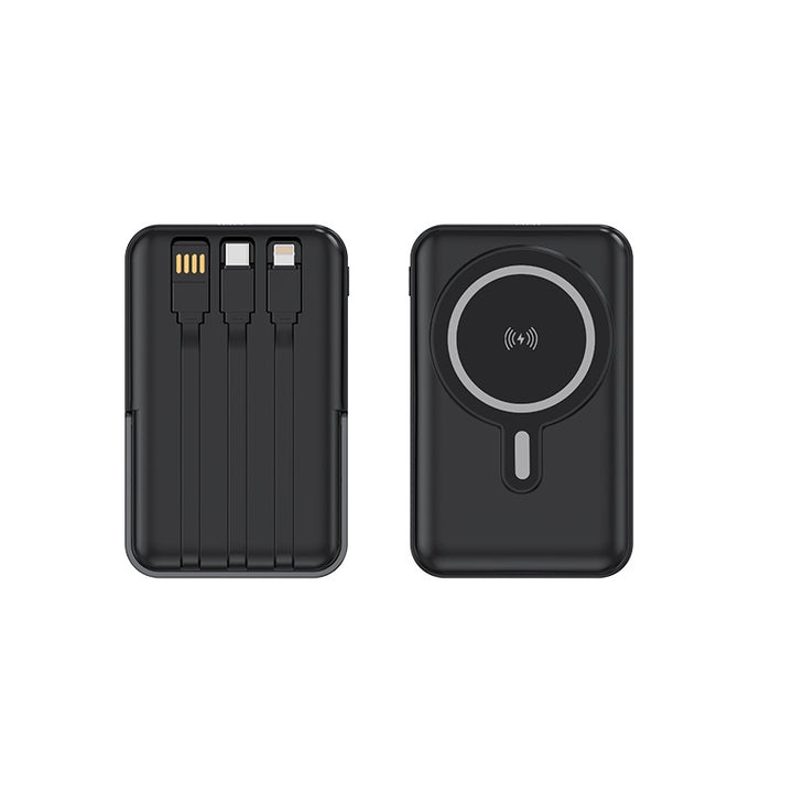 Multifunctional Power Bank with Wireless Charging Function Bowlift