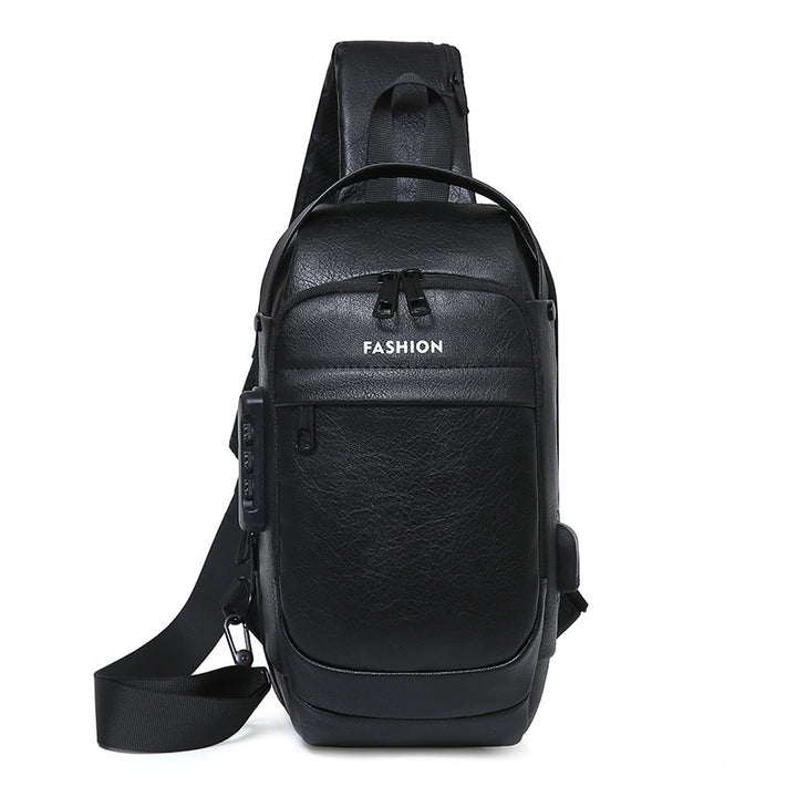 Versatile Leather Crossbody Sling Bag Bowlift