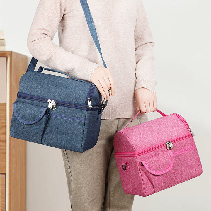 Insulated Multi-Functional Lunch Carrier Bowlift