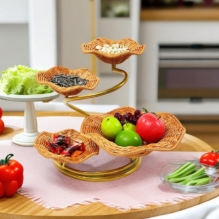 Women decorative fruit stand Bowlift