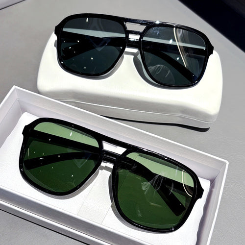 Premium Oversized Angular Frame Sunglasses Bowlift