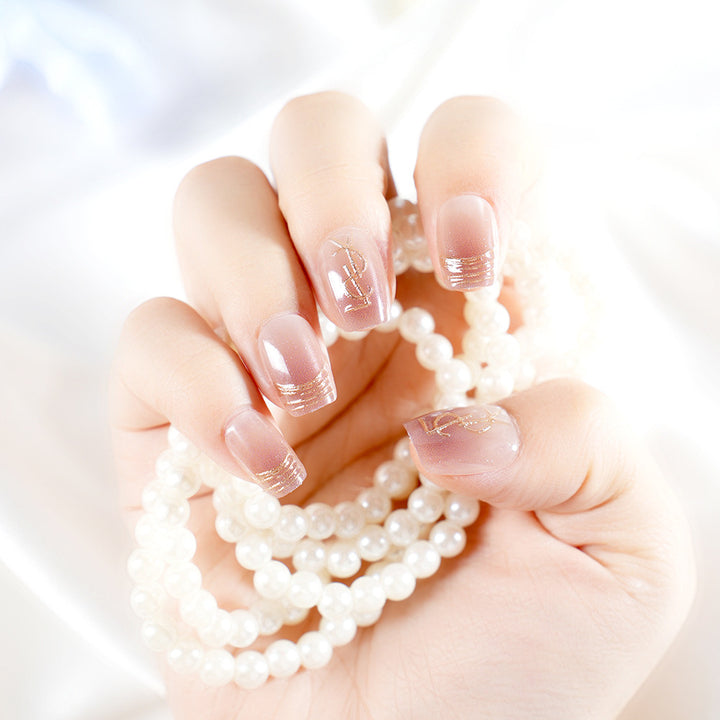 Elegant Press-On Nail Extensions Bowlift