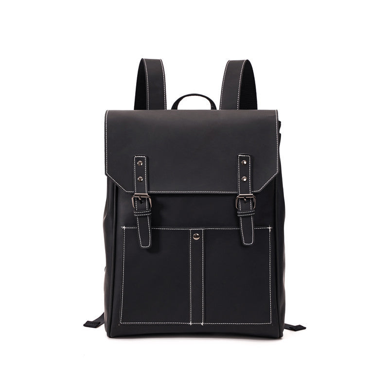 Versatile Leather Backpack Bowlift