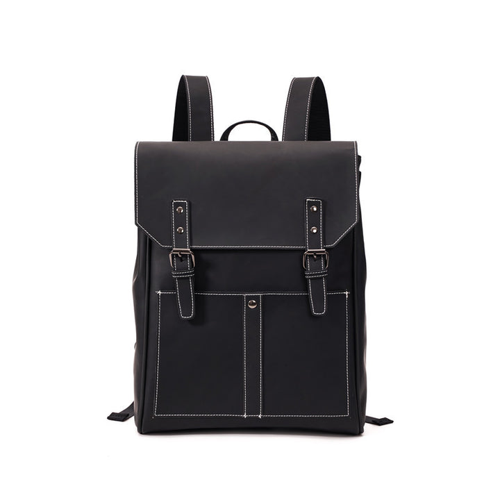 Versatile Leather Backpack Bowlift