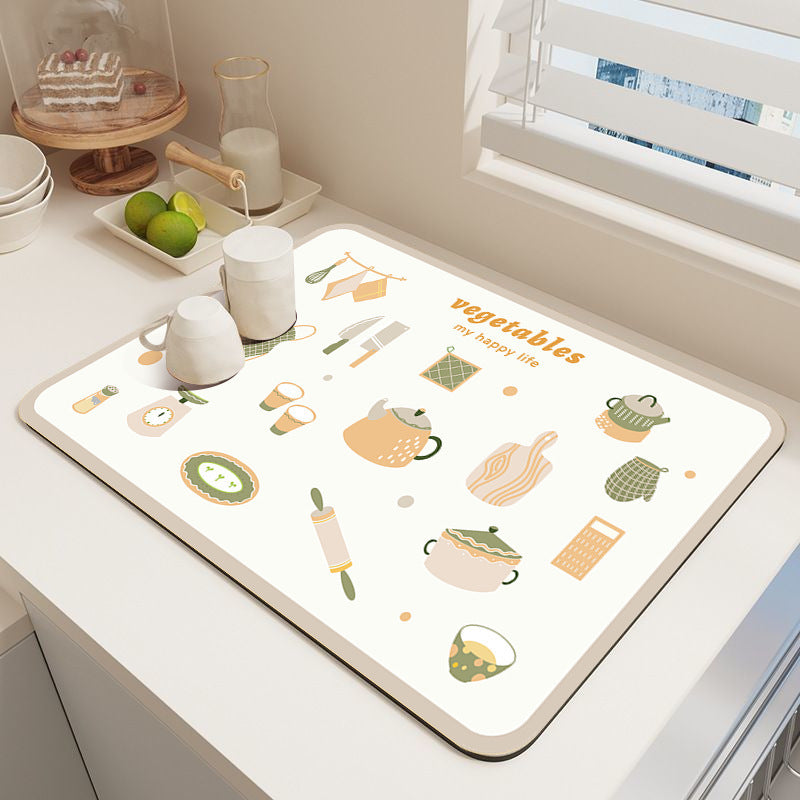Dessert-Themed Kitchen Mat Bowlift