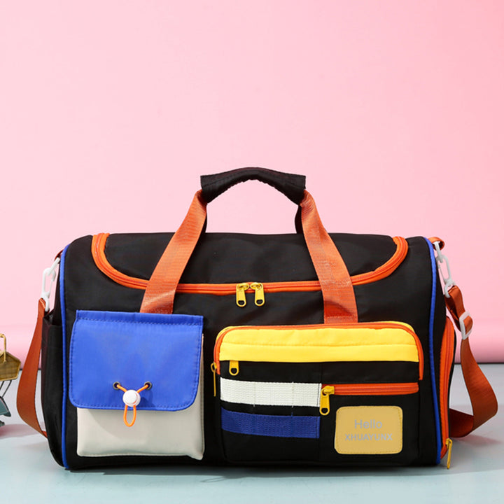 Multi-Pocket Functional Sports Duffel