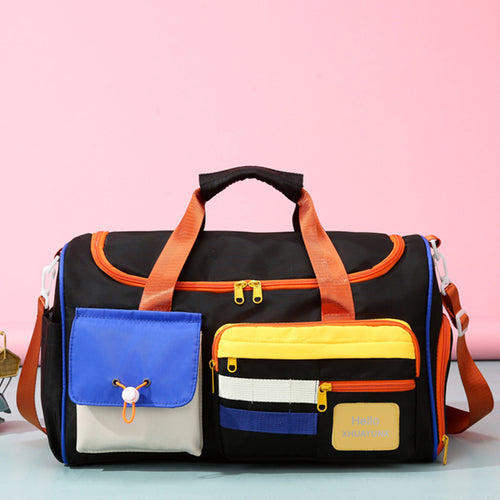 Multi-Pocket Functional Sports Duffel