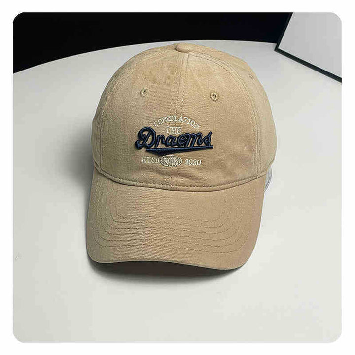 Unisex Vintage-Inspired Embroidered Baseball Cap Bowlift